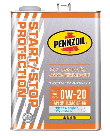 START STOP PROTECTION 0W   ペンズオイル   レッド アンド