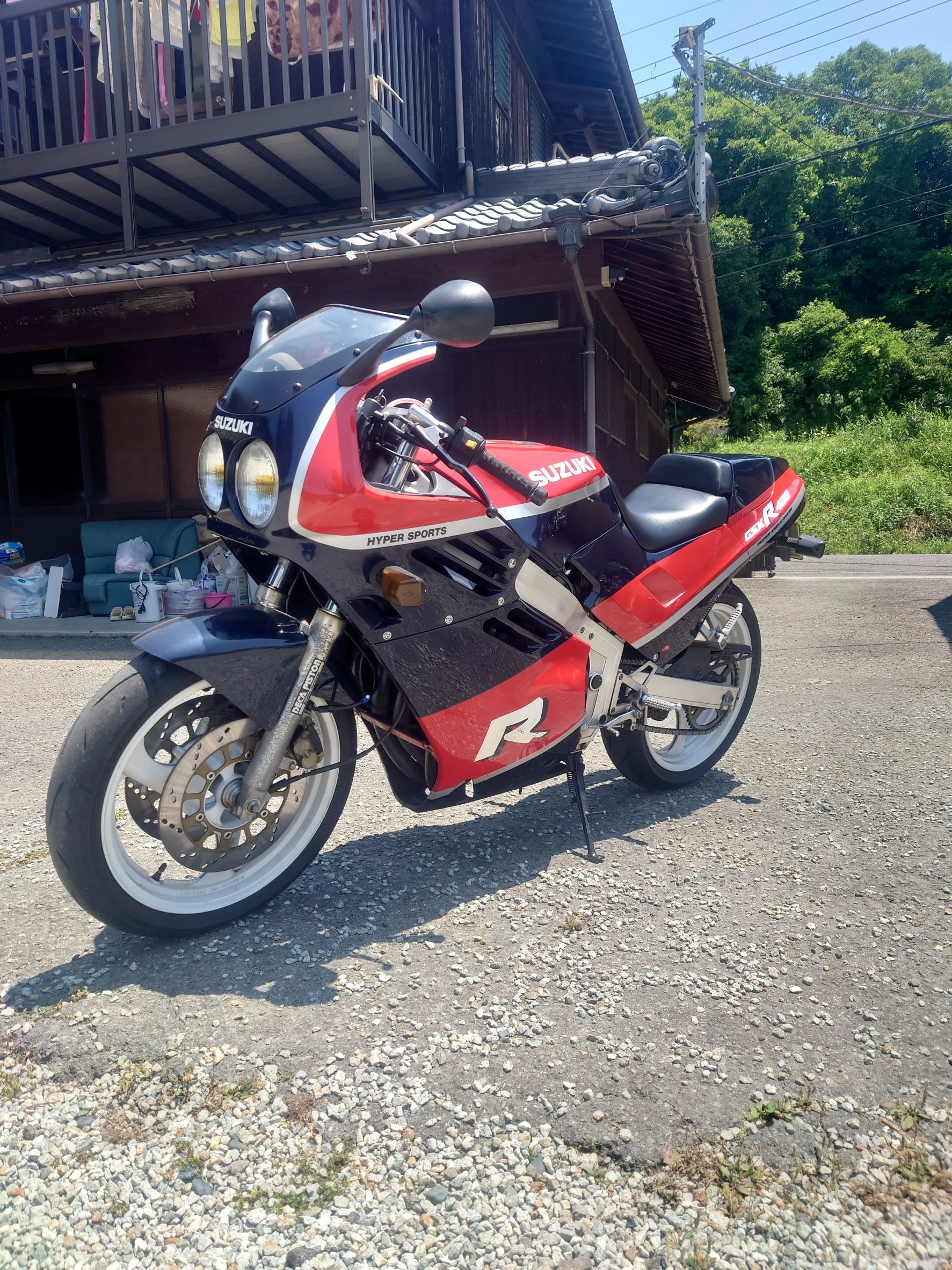 GSXR400　シェルアドバンス　ウルトラ　シフト　旧車